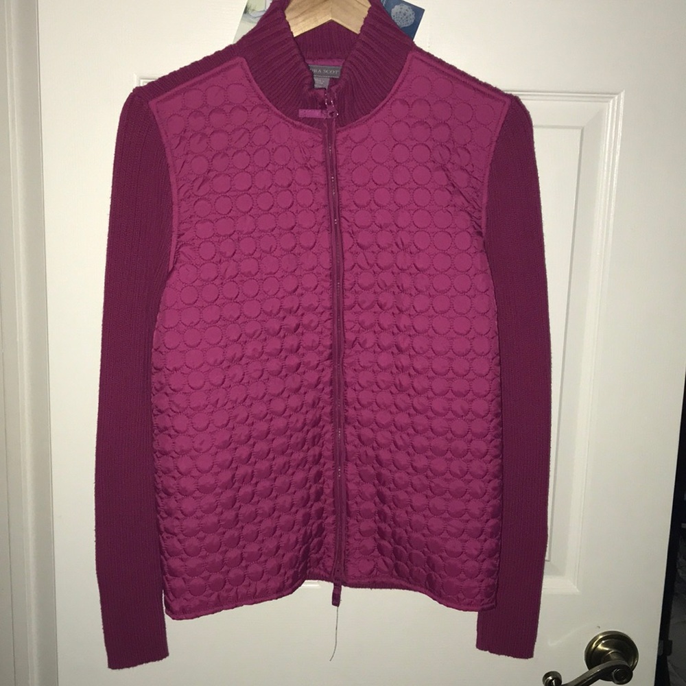 Cute pink full zip